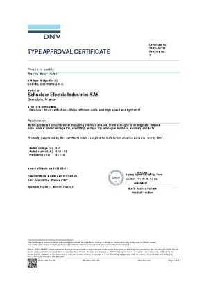的映像 DNV Type Approval Certificate_GV2ME_GV2P_GV2L_GV2LE_GV2LM_GV2RT