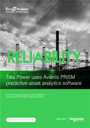 Image of Tata Power Uses Avantis PRiSM Predictive Asset Analytics Software