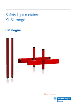 Image of Catalogue Safety Light Curtains XUSL range 01/2021