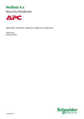 Image of NetBotz 4.x Security Handbook