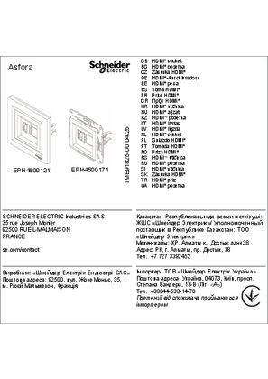 Изображение на HDMI розетка