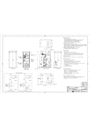 Outline Drawing | ASCO 7000 SERIES Bypass-Isolation Switches (AUB/ACUB/ADUB) | 450-800 Amps | Type 3R/3RX | Frame H | MJL Service Entrance Breaker | 882576-022