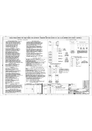 Wiring Diagram Asco Series 300 Automatic Transfer Switch