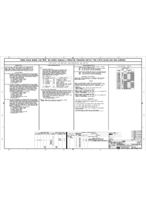 Wiring Diagram | ASCO SERIES 300 Manual & Service Entrance ... for service entrance transfer switch wiring diagram 