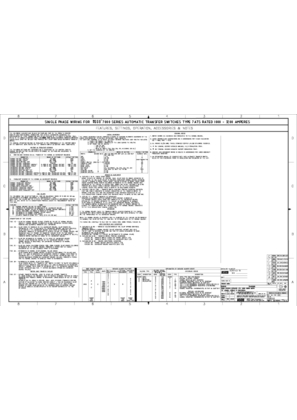 Wiring Diagram Asco 7000 Series Automatic Transfer Switch