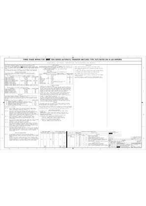 Wiring Diagram Asco 7000 Series Automatic Amp Service