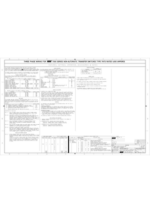Wiring Diagram Asco 7000 Series Non Automatic Transfer