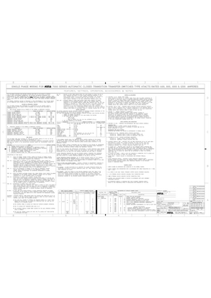 Wiring Diagram Asco 7000 Series Automatic Closed Transition