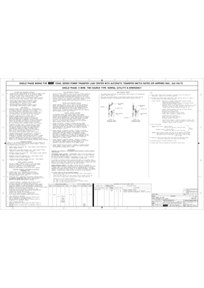 Wiring Diagram Asco Series 300 Power Transfer Load Center
