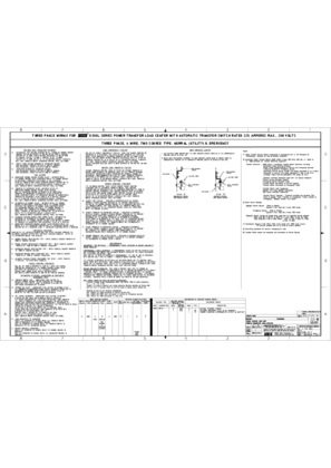 Wiring Diagram Asco Series 300 Power Transfer Load Center 300l