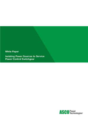 Isolating Power Sources to Service Power Control Switchgear