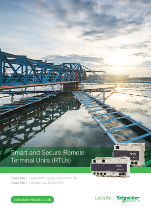 Image of Talus T4 Smart and Secure Remote Terminal Units (RTUs) - Flyer