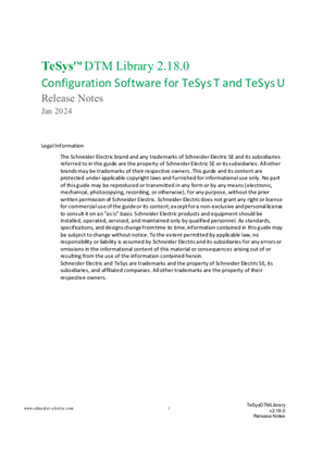 Image of TeSys™ DTM Library 2.18.0