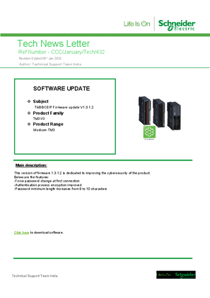 Image of TM3BCEIP Firmware update V1.3.1.2