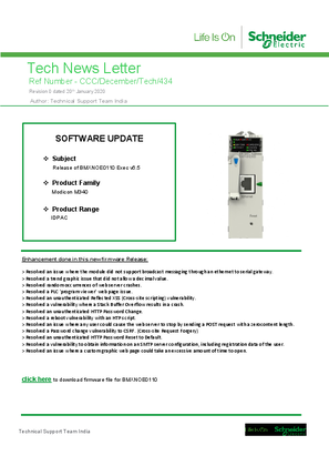 Image of Release of BMXNOE0110 Exec v6.5