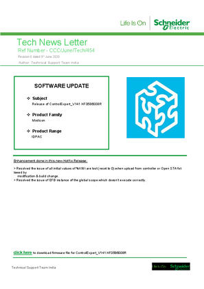 Image of Release of ControlExpert_V141 HF0586008R