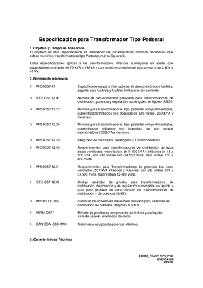 Imagen de Transformador Tipo Pedestal