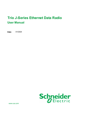 Image of Trio J Series Radio User Manual