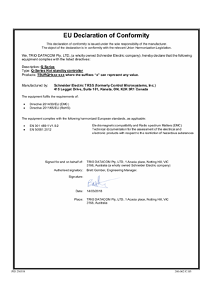 Image of Trio QHSC EU DoC 2018-03-14