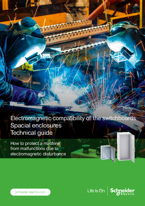 Image of Technical guide - PanelSeT Enclosures - Switchboards' EMC: How to protect a machine from malfunctions due to electromagnetic disturbance?