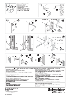 Imagen de Thalassa PLM - NSYPLM3025G / NSYPLM3025TG - Instruction sheet