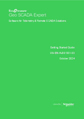 Slika korisnika EcoStruxure™ Geo SCADA Expert - Software for Telemetry & Remote SCADA Solutions, User Guide