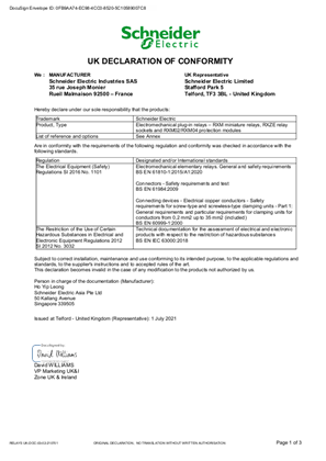 Image de Manufacturer UK DOC RXM RXZE