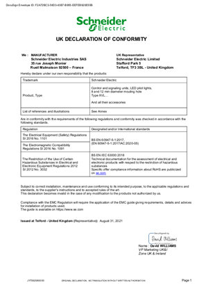 的映像 XVLA LED Pilot lights