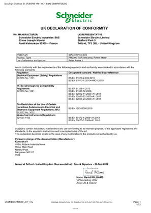 Εικόνα του PM5000 series_ UK Declaration of Conformity_ MIR variants