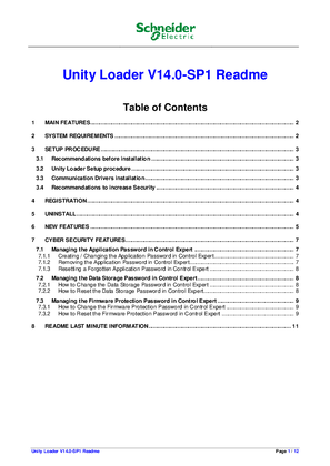 Image of Unity Loader V14.0 SP1