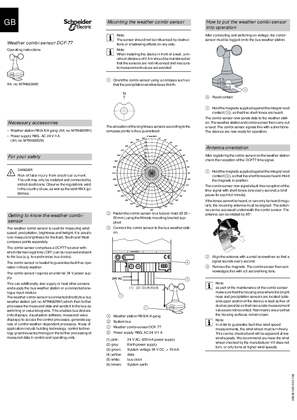 的映像 KNX- Weather Combi-Sensor DCF-77-Operating instructions (EN)