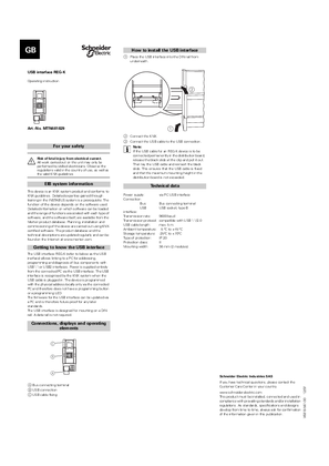 的映像 KNX- USB Interface REG-K-Operating instructions (EN)
