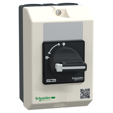 的映像 VBF01GE : Enclosed switch disconnector,TeSys Control,for ON/OFF, 20A, 3P, IP65