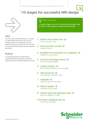 Image of Vijeo Designer design guide: how to create successful screens