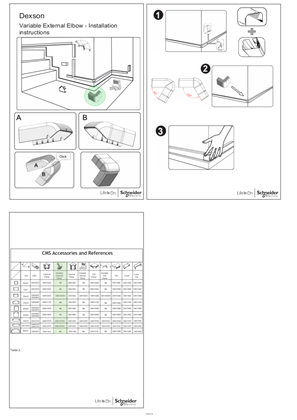 Imagen de Variable External Elbow - Installation instructions