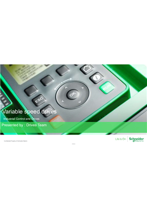 Image of VariableSpeed Drive Training Documents_Oct 2021