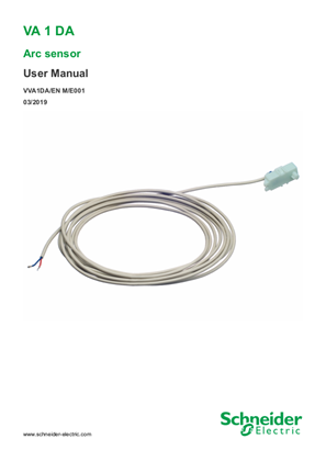 Image of VA 1 DA - Arc sensor - User Manual