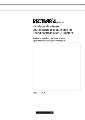 Image of Speed controllers for DC motors.