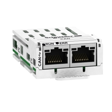 Image of VW3A3608 : communication module CANopen Daisy Chain, Altivar, 2 x RJ45 connectors