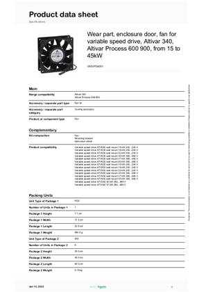 Image of VX5VPS4001_Product Datasheet