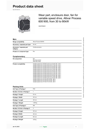 이미지 VX5VPS5001_Product Datasheet