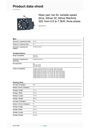 Imagem de VZ3V32C100_Product Datasheet