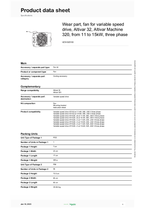 Image of VZ3V32D100_Product Datasheet
