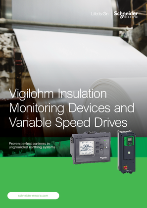 Image of Vigilohm Insulation Monitoring Devices and Variable Speed Drives Brochure