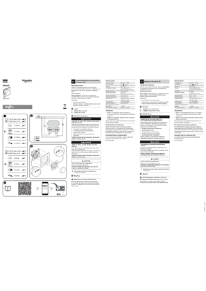 Image of Exxact Connected Multiwire Universal Rotary Dimmer LED - Instruction sheet