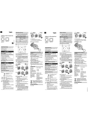 Image of Exxact- Rotary dimmer for LED lamps and capcitive load-User Guide (EN)