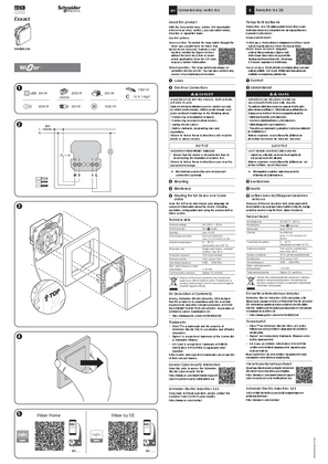 Image of Exxact Connected relay switch 10A - Installation instructions