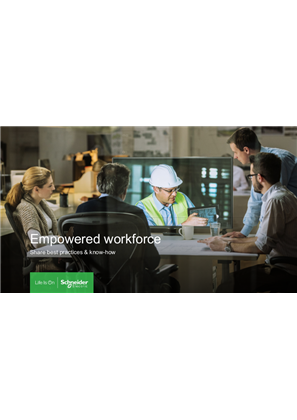 的映像 Empowered workforce. Share best practices