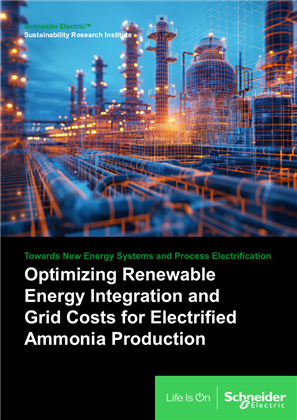 Image of Optimizing Renewable Energy Integration and Grid Costs for Electrified Ammonia Production