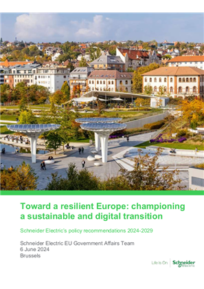 Image of Toward a resilient Europe: championing a sustainable and digital transition